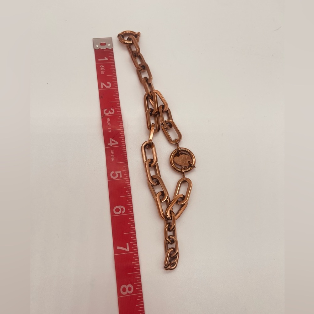 Henri Bendel Rose Gold Chain Bracelet - Picture 5 of 5